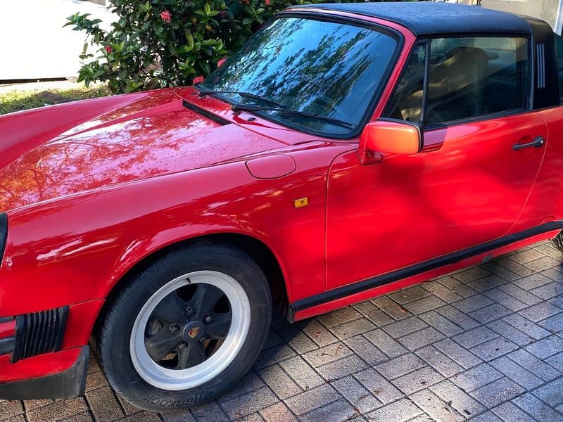Classic Porsche 911 restored at our Cutler Bay shop